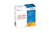 Papier, fotopapier en etiketten - HERMA self-adhesive number labels - 2000 label(s) - 10 x 22 mm - 4886