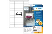 Papier, fotopapier en etiketten - HERMA Weatherproof film labels A4 48.3 x 25.4 mm Wit extremely strong adhesion - 4581