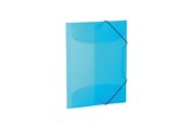 Mapper en Klemborden - HERMA Elasticated folder A4 PP translucent light blue - 19506