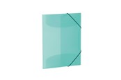 Mapper en Klemborden - HERMA Elasticated folder A3 PP translucent turquoise - 19584