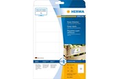 Papier, fotopapier en etiketten - HERMA Power labels with strong adhesion A4 97 x 42.3 mm made of paper - 10907
