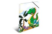 Mapper en Klemborden - HERMA Elastische map A4 Karton Dino's - 19785