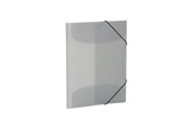Mapper en Klemborden - HERMA Elasticated folder A3 PP translucent grey - 19586