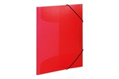 Mapper en Klemborden - HERMA 3-flap folder - for A3 - Doorzichtig Rood - 19516