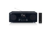 DAB & Wekkerradio - Lenco IR DAB+ FM-radio with CD BT and RC Zwart - DAB+/FM - Black - DIR-260BK