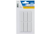 Bureau-accessoires - HERMA Protectiv feltpads Wit 15 x 45 mm - 15186