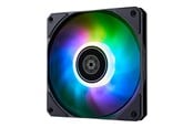 Case Fan - SilverStone Lucht Slimmer 120 ARGB - Case ventilator - 120mm - Black - SST-AS120B-ARGB