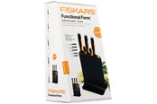 Keukengerei - Fiskars Functional Form Plastic knife block 5 knives - 1057554