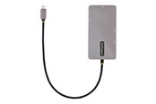 Docking station - StarTech.com USB-C MultiPort AV / multimedia paneel Dual HDMI Video 4K 60Hz 2-Port 5Gbps USB-A 3.1 Hub 100W - 120B-USBC-MULTIPORT