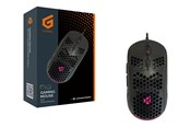 Muis - Conceptronic DJEBBEL04B 6D - mouse - honeycomb shell - USB 2.0 - black - Muis - Optisch - 6 knoppen - Zwart - DJEBBEL04B