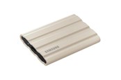 SSD - Samsung Portable SSD T7 Shield - 2TB - Beige - External hard drive SSD - USB 3.2 Gen 2 - MU-PE2T0K/EU
