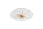 Lampen - EGLO NIEVES CEILING 2300LM Ø410 Wit/goud - 900499