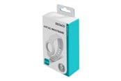 Mobiel - Overige accessoires - Deltaco Apple AirTag silicone wristband white - MCASE-TAG17