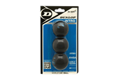 Sport & Fitness - Dunlop Intro 3-Pack Squash Ball: Intro 3-Pack Squash Bal - DU700106IONE SIZE