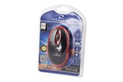 Muis - Esperanza Titanum Wireless Optical Mouse 2.4GHz 3D USb Vulture Red - Muis - Optisch - 3 knoppen - Rood - TM116R