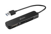 Geheugenkaart - adapter en kaartlezer - Sandberg USB 3.0 Pocket Kaartlezer - 134-32