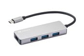 USB hub - Sandberg USB-C Hub 1xUSB3.0+3x2.0 SAVER: USB-C-hub 1xUSB3.0 + 3x2.0 SAVER USB hub - 4 - Grijs - 336-32