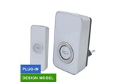 Elektrische apparaten - Foss Europe Trend door bell design Wit plug in - 102004