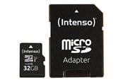 Geheugenkaart - Intenso - flash memory card - 32 GB - microSDHC UHS-I - 3424480