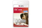 USB-stick - Agfa Foto USB-stick 2.0 - USB-flashstation - 16 GB - 16GB - USB-stick - 10513