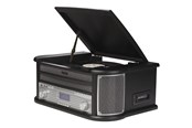 Micro- en minisystemen - DENVER MRD-51 - Retro music system - LP - CD - FM - DAB - Black - MRD-51BLACK