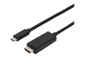 Beelscherm- en tv-kabel - DIGITUS AV / multimedia paneel cable - HDMI / USB - 2 m - AK-300330-020-S