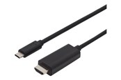 Beelscherm- en tv-kabel - DIGITUS adapter cable - HDMI / USB - 5 m - AK-300330-050-S