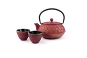 Keuken accessoires - bredemeijer Cadeauset Shanghai 0,6L roze/goud - G015PG