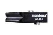 Statief accessoires - mantona AS-40-1 Snelkoppelingsplaat - 21460
