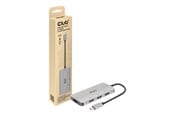 USB hub - Club 3D CSV-1547 - hub - 4 poorten USB hub - 4 - USB 3.2 - Grijs - CSV-1547