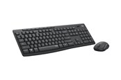 Toetsenbord - Logitech MK295 Silent - keyboard and mouse set - French - graphite - Keyboard and mouse set - Frans - Zwart - 920-009795
