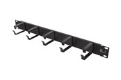 Accessoires - Deltaco 19" 1U Metaal Cable Management With Brush - SP-3055-1U