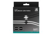 Accessoires - Deltaco Cable Holder Self Adhesive 6-pack - CC-929