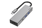 Docking station - Hama Multiport Adapter - docking station - USB-C 3.2 Gen 1 - HDMI - 00200107