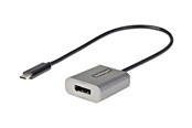 Beelscherm- en tv-kabel - StarTech.com USB-C Aan DisplayPort AV / multimedia paneel - 8K/4K 60Hz USB-C Aan DisplayPort 1.4 AV / multimedia paneel Dongle - USB Type-C Aan DP Monitor Video Converter - Works w/Thunderbolt 3 - CDP2DPEC