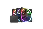 Case Fan - NZXT F120 RGB 3-pack & RGB Controller - Zwart - Case ventilator - 120mm - Zwart met RGB-licht - 28 dBA - RF-R12TF-B1