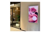 Monitorbevestiging - HI-ND Wall Casing PROTECT 32" Portrait - mounting kit - for LCD display - white RAL 9003 - WC3200-5001-51