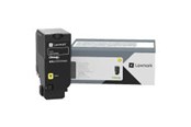 Inkt, toner en verbruiksartikelen - Lexmark CS730 CX730 Yel 10.5K CRTG Toner - 71C0H40
