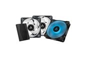 Case Fan - Arctic Case Acc P12 Fan 12cm PWM PST RGB Zwart 3-Pack - Case ventilator - 120mm - 0 dBA - ACFAN00229A