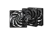 Case Fan - Arctic Geval Acc P12 ventilator 12cm PWM PST Slim 3 stuks - Case ventilator - 120mm - Black - 23 dBA - ACFAN00275A