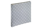 Fotoalbum & archivering - Hama "Skies II" Jumbo Album 30 x 30 cm 60 Wit Pages Grijs - 7255