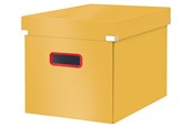 Archivering & Opslag - Leitz Click & Store Cosy Kubus Grote Opbergdoos Warm geel - 53470019
