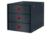 Archivering & Opslag - Leitz Click & Store Cosy Ladekast (3 laden) Fluweel grijs - 53680089