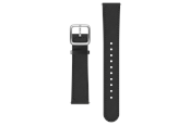 Smartwatch, Sporthorloge en Activity Tracker - Withings Wristband Black leather 36mm - Leather Wristband-Black-18 mm