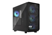 Case - Fractal Design Meshify 2 Lite - toren - uitgebreid ATX - Case - Miditower - Zwart - FD-C-MEL2A-05