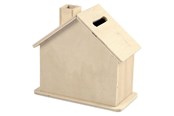Hobby artikelen - Creativ Company Houten spaarpot huis - 57472