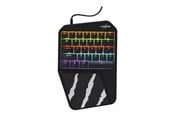 Toetsenbord - Hama uRage Exodus 410 One-Handed - Toetsenbord - Zwart - 00186062