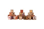 Houten speelgoed - Barbo Toys Moomin Wooden Alphabet Blokken - 5704976072744