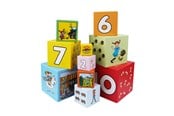 Speelgoed voor baby's - Barbo Toys Pippi - Stacking Cubes - 8600