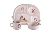 Kinderkamer - Barbo Toys Hout Friends 4 room Mealtime Set - 5704976053965